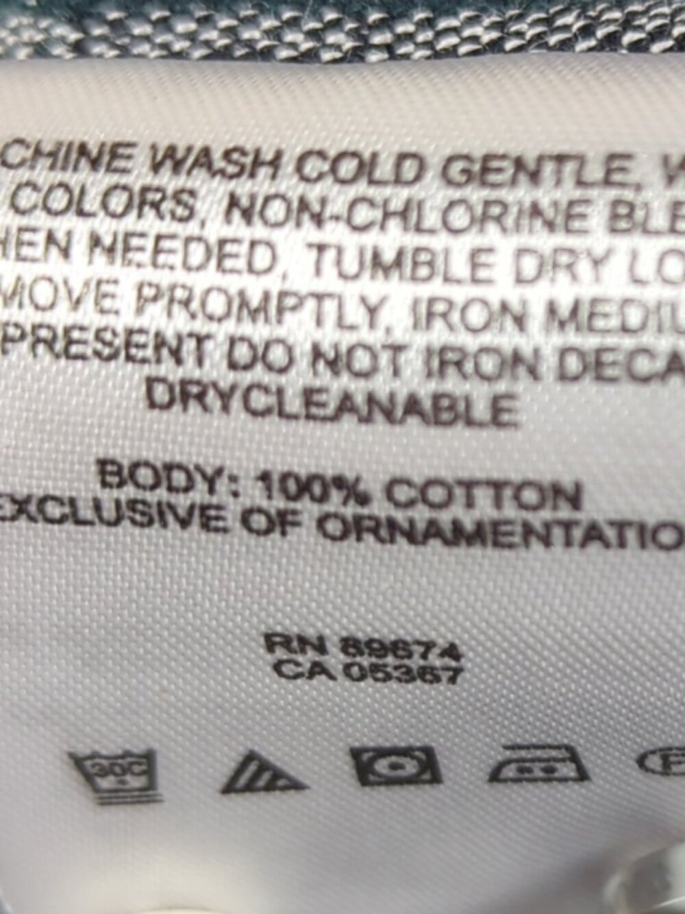 Mountain Hardwear Shirt Men's Medium Gray Plaid Long Sleeve Hiking Camping - Picture 7 of 8